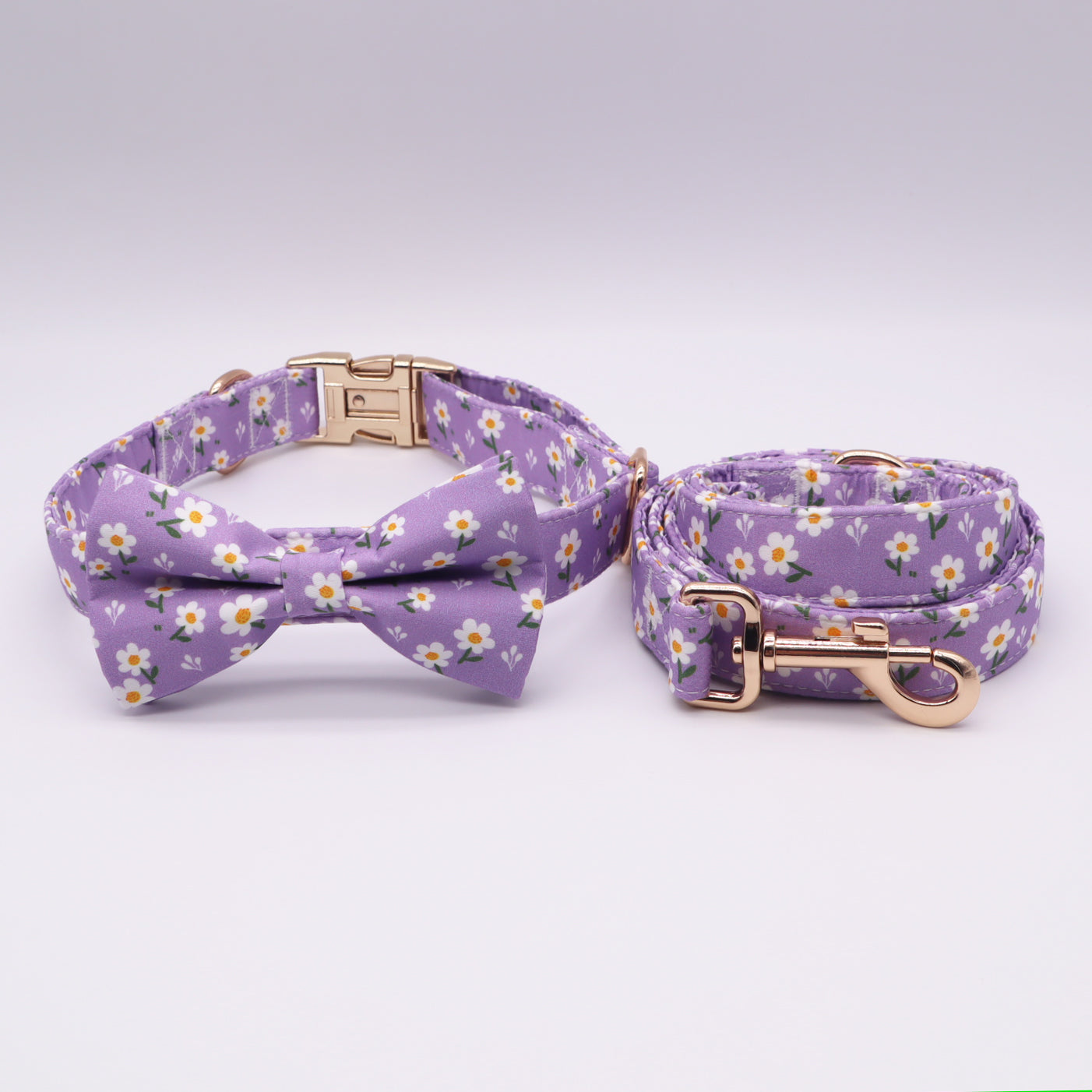 Purple Daisy Floral Set