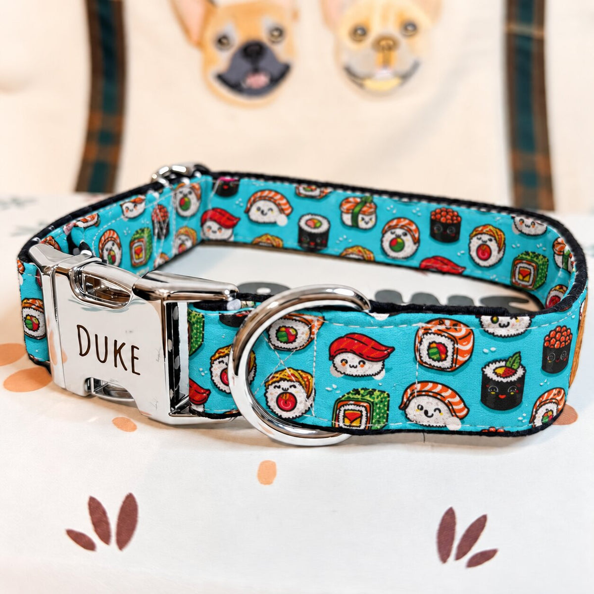 Designed Kawaii Sushi Dog Harness Set