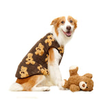 Plush Winter Dog Coat – Warm Pet Clothing for Medium & Large Dogs
