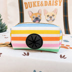 Designed Rainbow Stripe Dog Harness Set