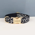 DDPaws  Custom Soft Collars Pet Accessories with Personalized Dog Collar Leashes Harness Bow Tie