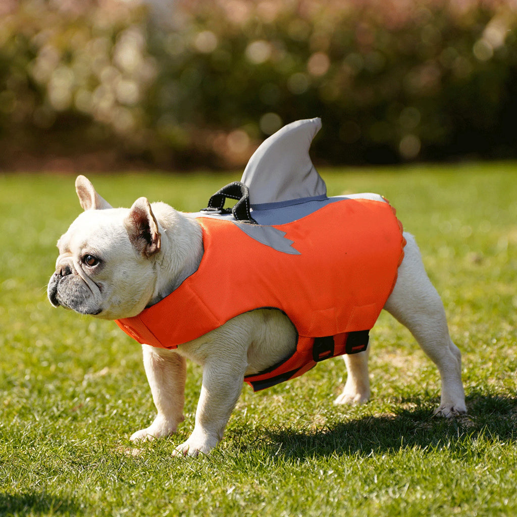 High Buoyancy Dog Life Jacket – Reflective Safety Vest with Rescue Handle for Small, Medium & Large Dogs