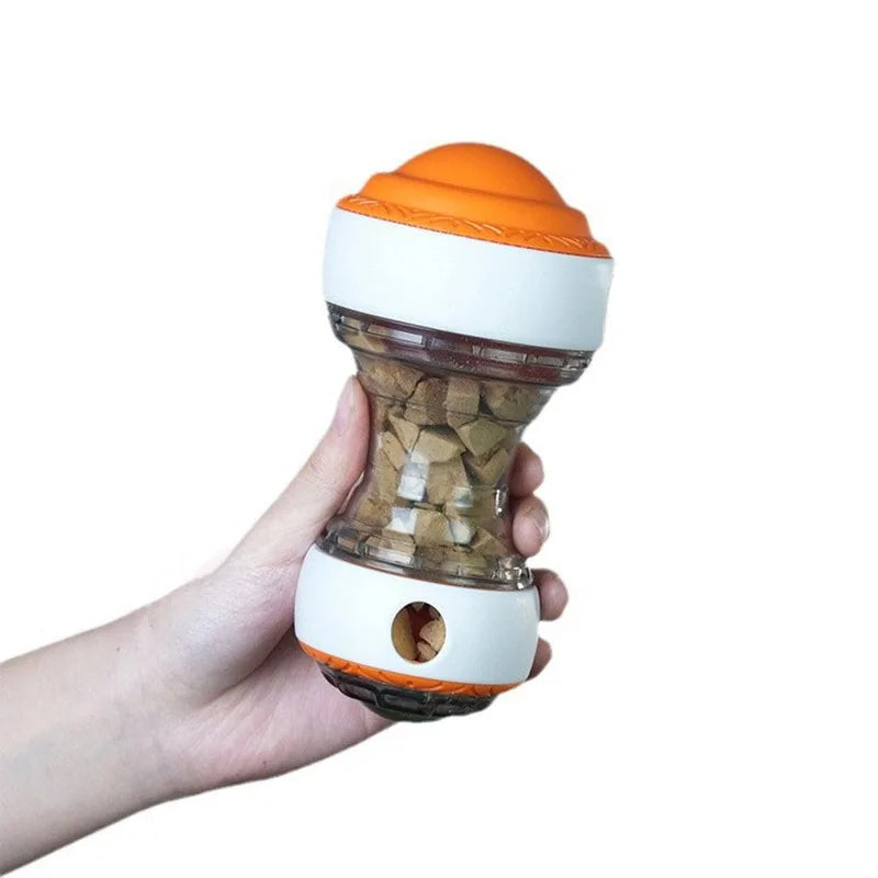 Interactive Treat Dispensing Ball – Adjustable Food Dispenser Toy for Dogs & Cats