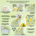 Floral Cotton Dog Dress