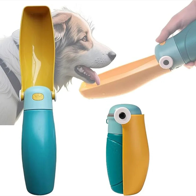 Portable Dog Water Bottle – Leakproof Travel Dispenser for Dogs, Cats
