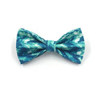 DDPaws Bowtie / XS Blue tie-dye Printed Set