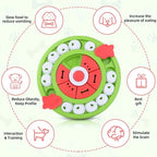 Interactive IQ Food Dispenser – Slow Feeder Bowl for Dogs & Cats