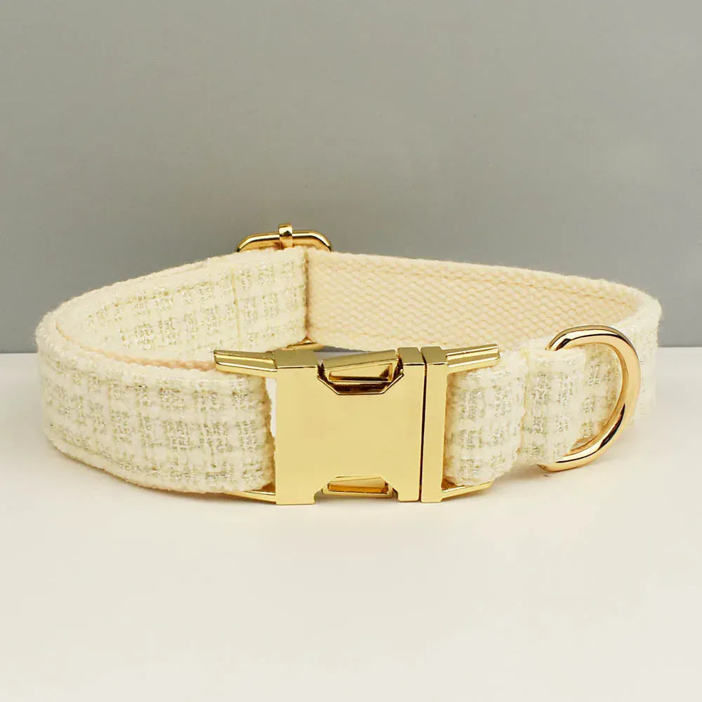 Engraved Cotton White Set