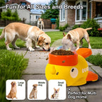 Interactive Dog Puzzle Feeder – Cartoon Duck Treat Dispenser Toy