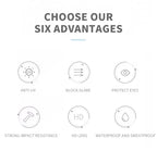 Dog Tactical Goggles – UV-Proof, Waterproof Sunglasses for Medium & Large Dogs