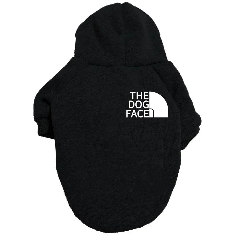 The Dog Face Hoodie – Warm Cotton Windproof Jacket for Small to Large Dogs
