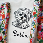 Embroidered Canvas Tote Bag
