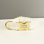 Wedding Personalized Dog Collar, Leash & Harness Set