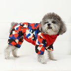 Camouflage Winter Dog Jumpsuit – Thick, Windproof & Waterproof Overalls with D-Ring