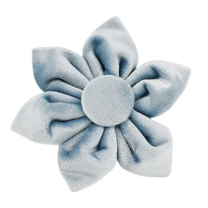 DDPaws  Flower / XS Dusty Blue Velvet Set