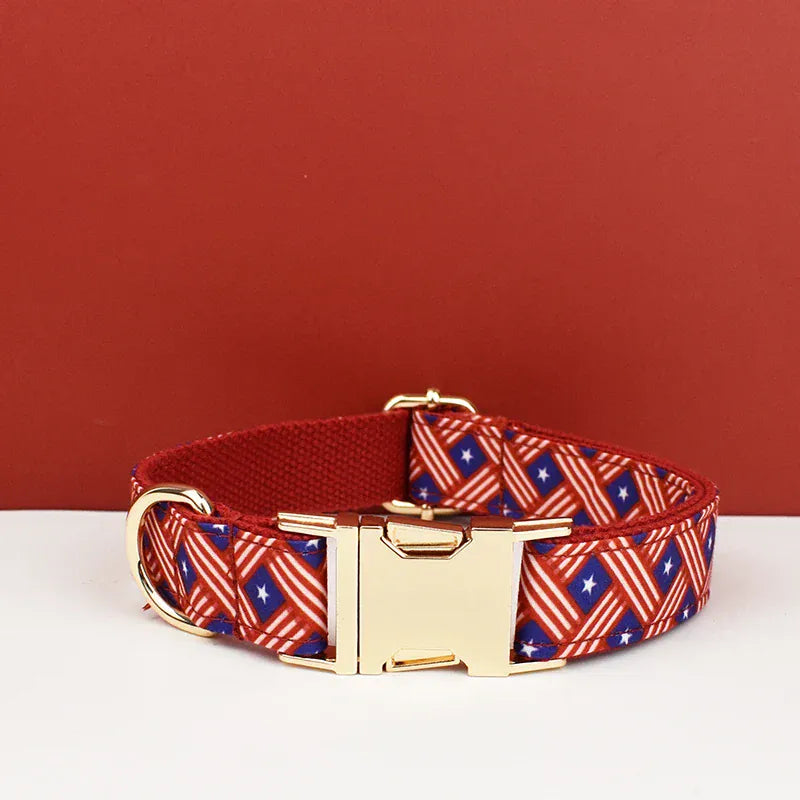 Plaid America Flag Set