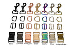 Grid Personalized Dog Collar, Leash & Harness Set