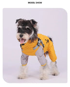 Waterproof Hooded Dog Raincoat – Lightweight Reflective Jacket for All Breed