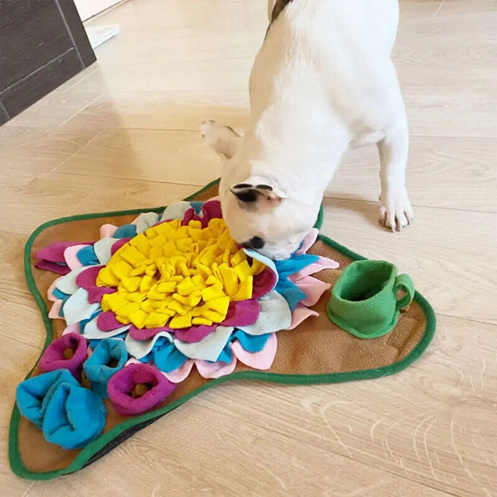 Dog Snuffle Mat – Interactive Nose Work & Slow Feeding Training Toy