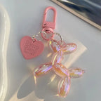 DDPaws  Pink Jelly Balloon Dog Charm