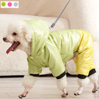 Waterproof Winter Dog Jacket – Warm Down Coat with Hood for Small Dogs