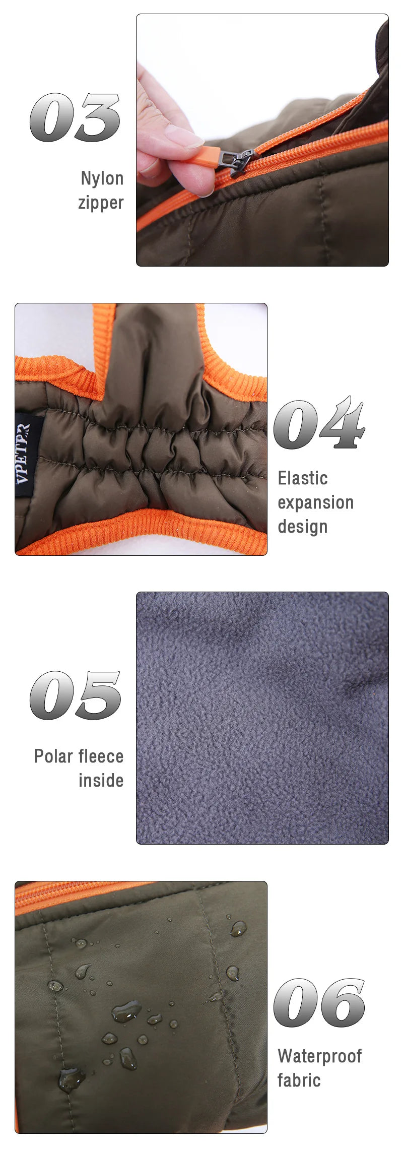 Waterproof Puppy Jacket with Built-in Harness – Warm Winter Vest for Small Dogs