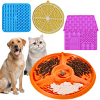 Dog Licking Pad – Slow Feeder & Calming Suction Mat for Dogs and Cats