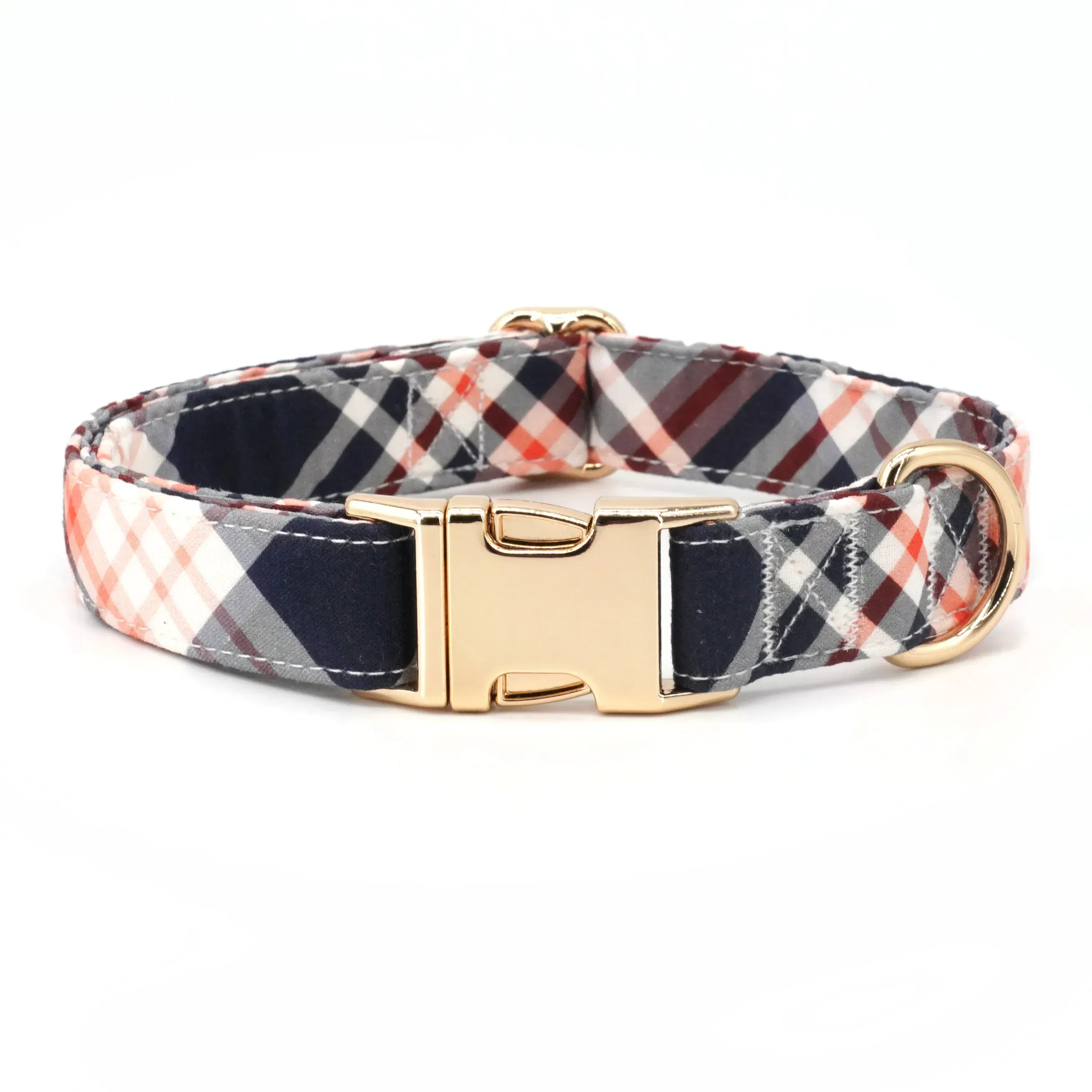 DDPaws  Designed Navy Plaid Set [Made-to-Order]