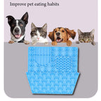 Dog Licking Pad – Slow Feeder & Calming Suction Mat for Dogs and Cats