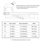 Personalized PU Leather Dog Collar – Soft Padded & Adjustable Custom ID Collar