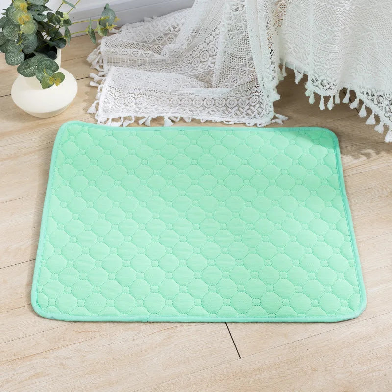 Reusable Waterproof Dog Pee Pad – Washable Absorbent Pet Training Mat