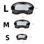 Color-Changing Dog Sunglasses – UV-Resistant Goggles for Outdoor Protection