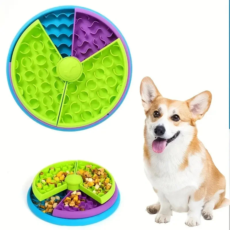Dog Licking Pad – Slow Feeder & Calming Suction Mat for Dogs and Cats