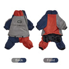 Winter Dog Jacket with Traction Ring – Thick, Windproof & Warm Coat for Medium & Large Dogs