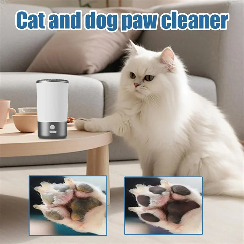 Automatic Pet Paw Cleaner – USB-C Rechargeable Portable Washer Cup for Dogs & Cats