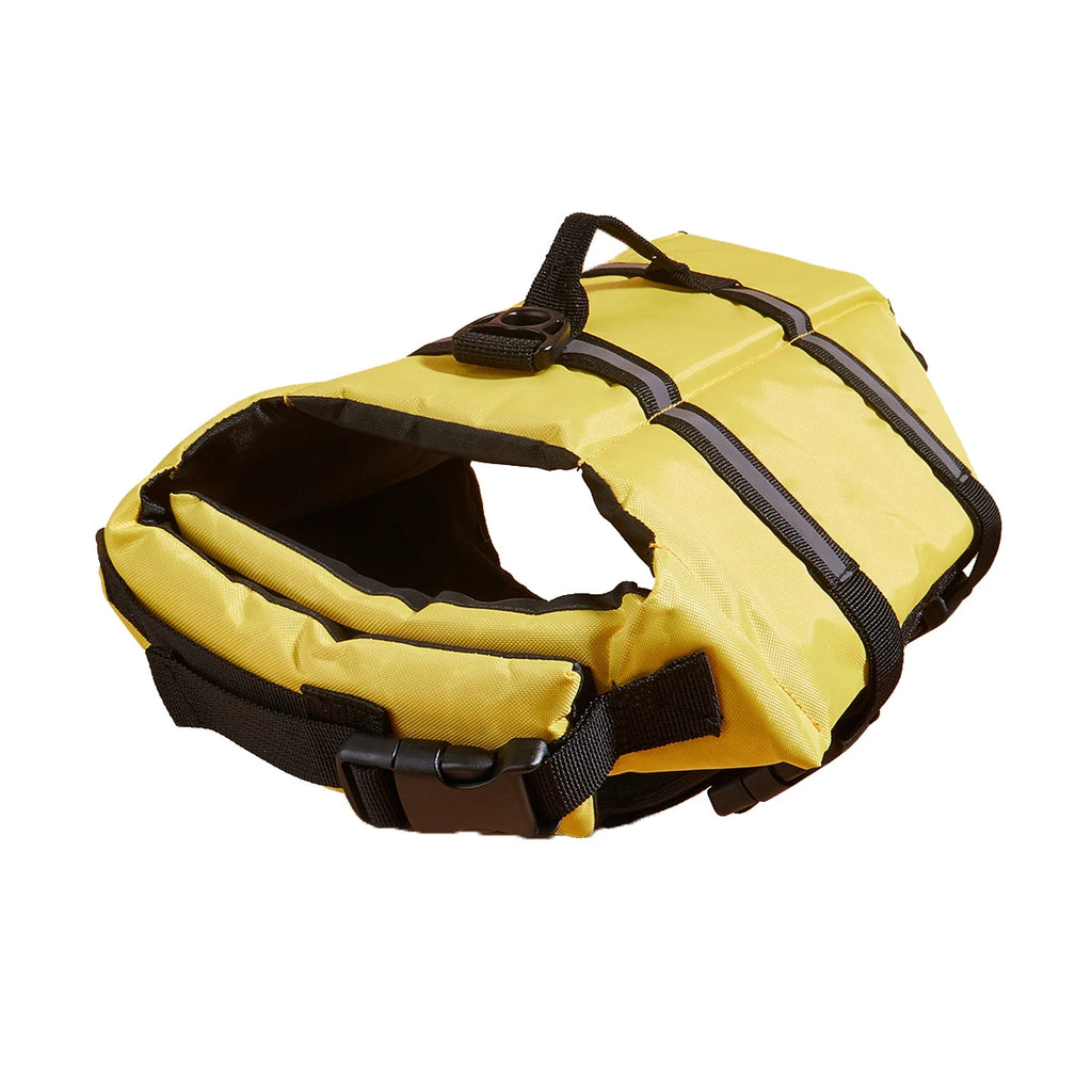 Reflective Dog Life Jacket – Adjustable Buoyancy Vest for Swimming, Boating & Surfing (All Sizes)