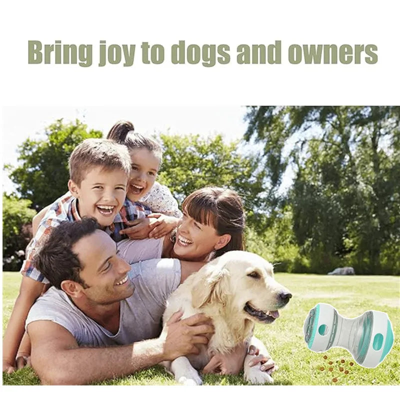 Interactive Treat Dispensing Ball – Adjustable Food Dispenser Toy for Dogs & Cats