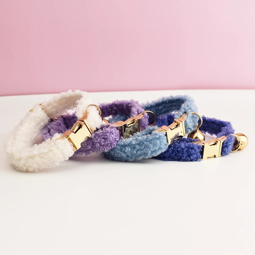 Teddy Personalized Cat Dog Collar, Leash & Harness Set