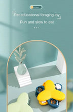 Interactive Dog Puzzle Feeder – Slow Feeding Treat Dispenser Toy for Dogs & Cats