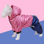 Waterproof Winter Dog Jacket – Warm Down Coat with Hood for Small Dogs
