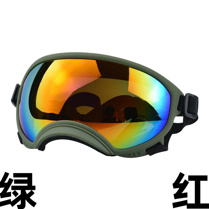 Dog Tactical Goggles – UV-Proof, Waterproof Sunglasses for Medium & Large Dogs