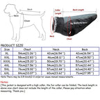 Waterproof Winter Dog Coat with Harness – Warm Jacket for Large Dogs