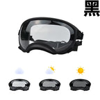 Color-Changing Dog Sunglasses – UV-Resistant Goggles for Outdoor Protection