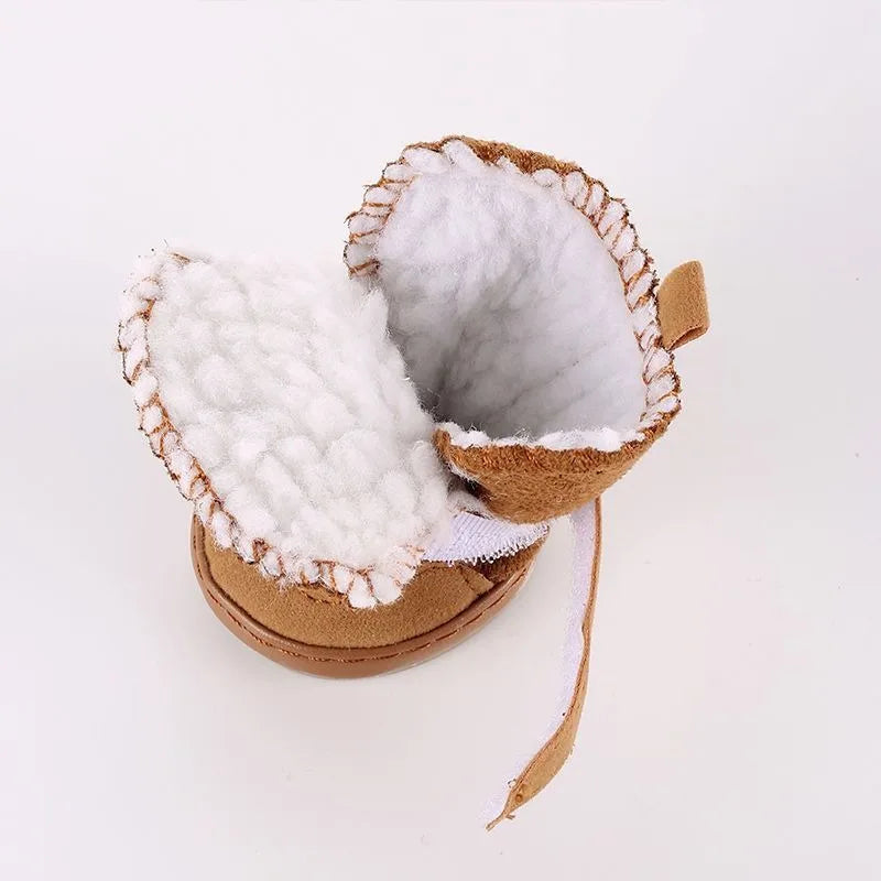 Pet Snow Boots – Soft Cotton Winter Shoes for Small Dogs & Cats