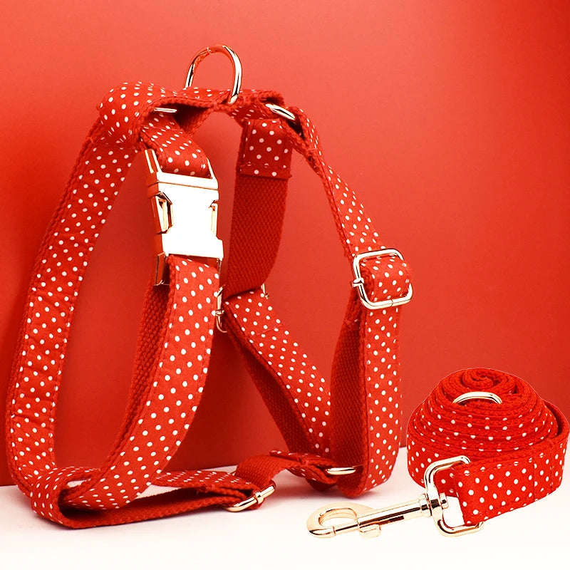 High Quality Heavy Duty Dog Harness Metal，Dog Harness Leash DIY
