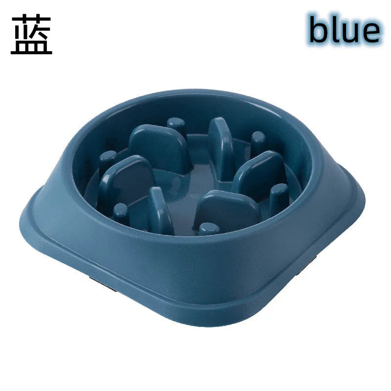 Slow Feeder Pet Bowl – Anti-Choking, Non-Slip Design for Dogs & Cats