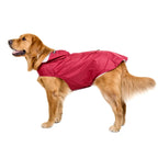 Waterproof Dog Raincoat with Reflective Stripe – Lightweight Hooded Poncho for All Seasons