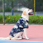 Hawaiian Beach Dog T-Shirt – Lightweight Summer Outfit for Small Dogs & Cats