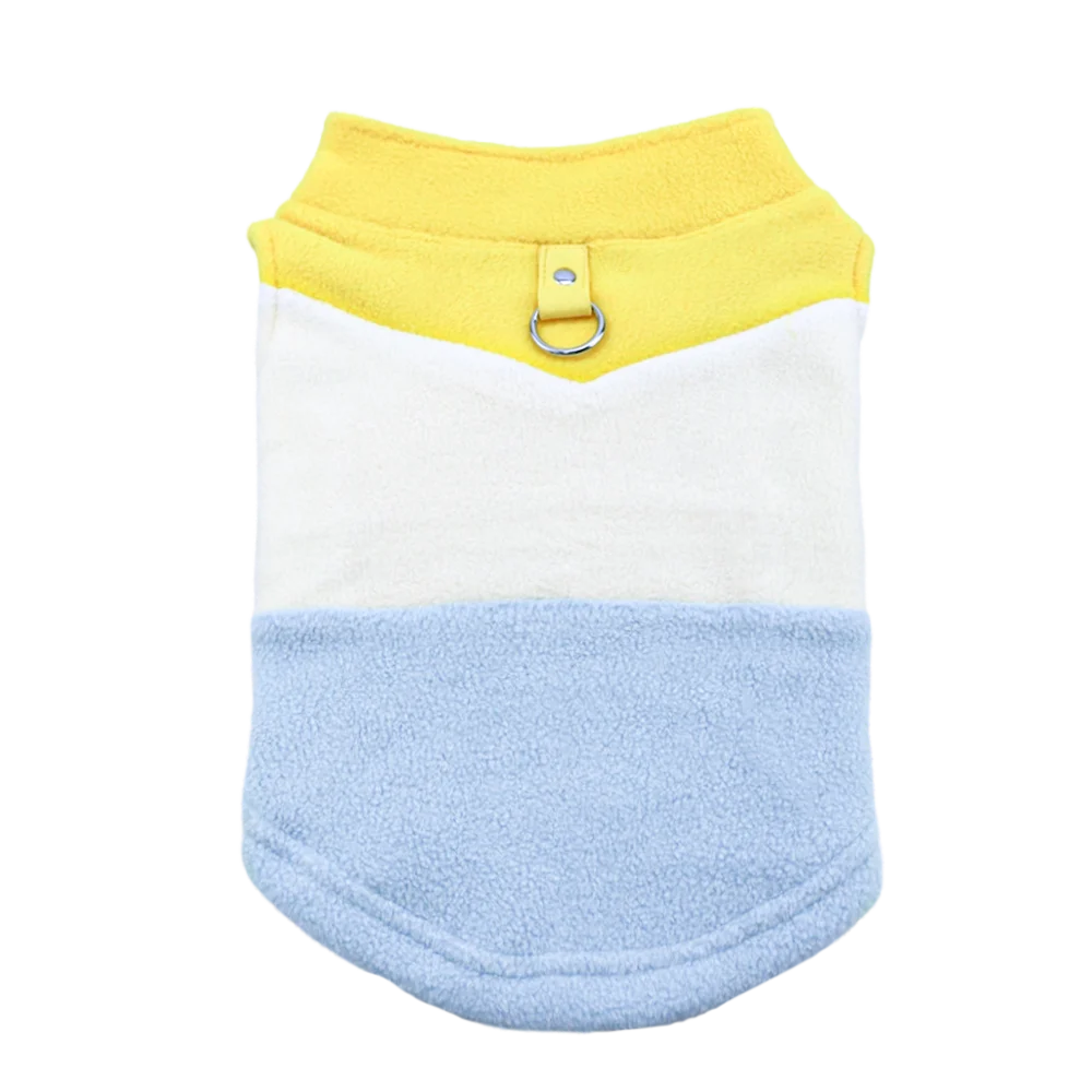 Winter Fleece Dog Vest – Warm Jacket for Small Dogs & Cats