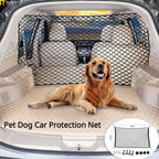 Car Trunk Pet Safety Net – Elastic Isolation Fence for Dogs